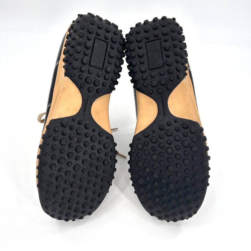CA COLLECTION BY CARRINI BLACK TAN LEATHER SHOES - 10W - Picture 9 of 12